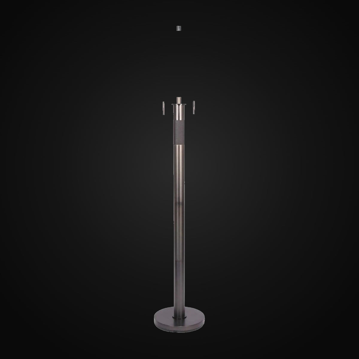 Lampadaire 61,5 po, bronze patiné