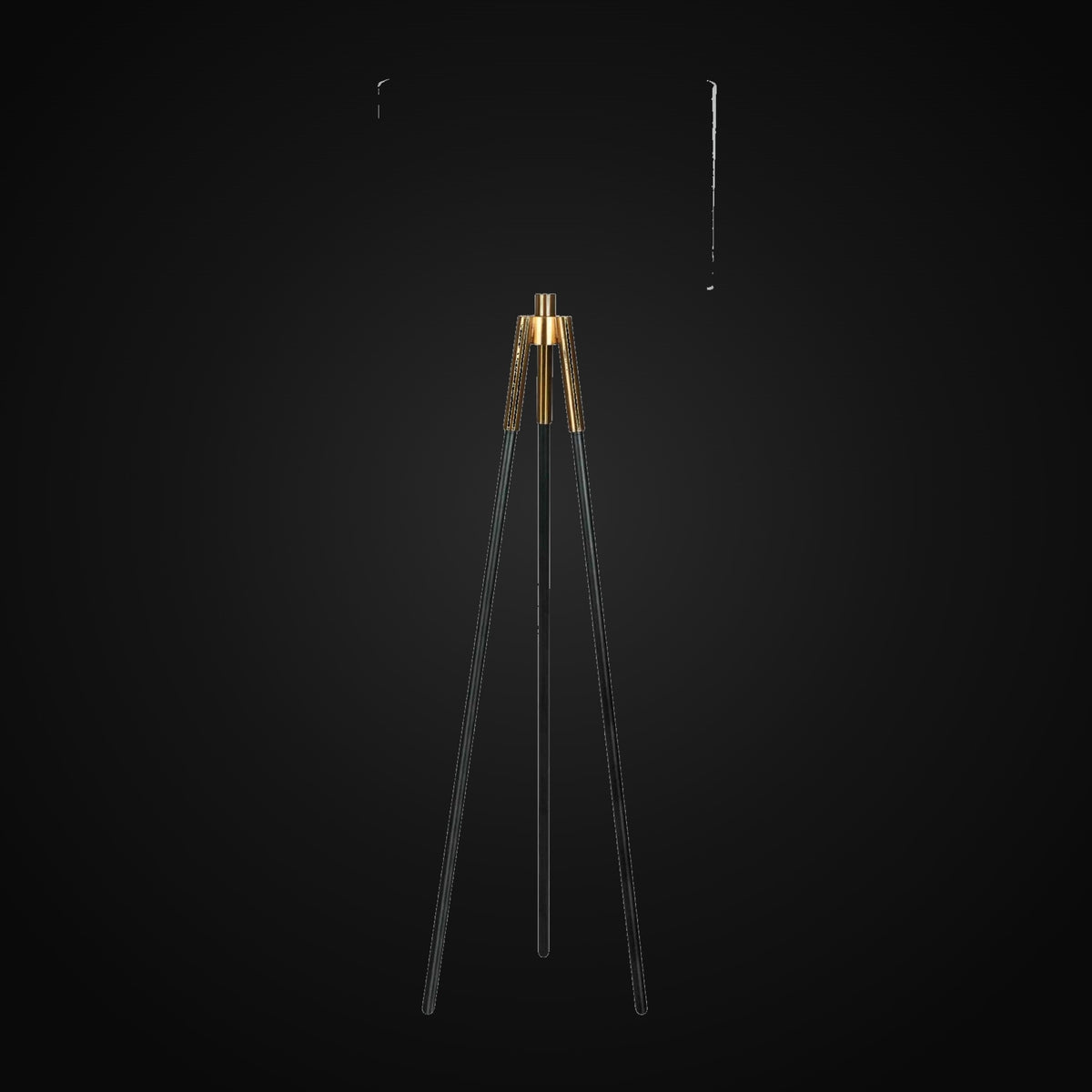 Lampadaire 62,5 po, or industriel