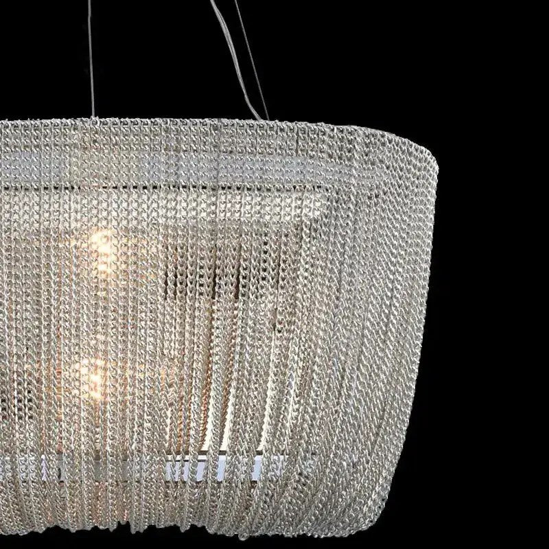 Lustre moderne Cadena à pampilles de chaîne – vue 3
