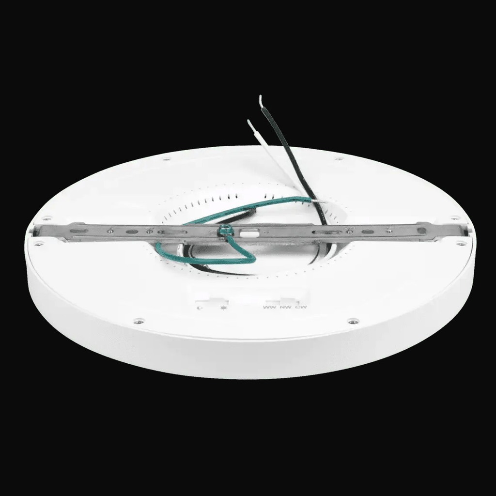 Plafonnier 6,5 po 3CCT avec détecteur PIR, rond, 12 W, ajustable – vue 4