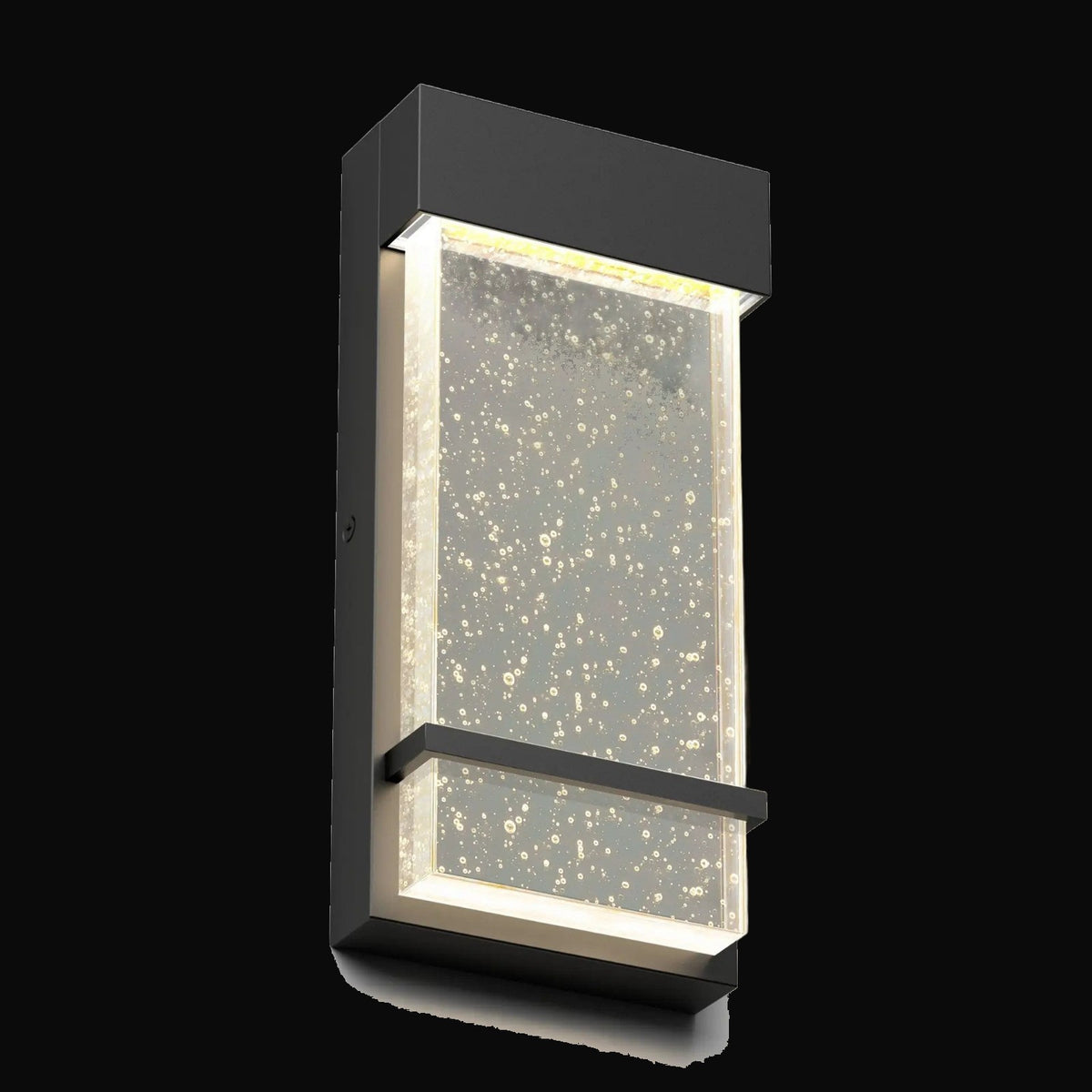 Applique extérieure DEL intégrée Skyler CCT noire