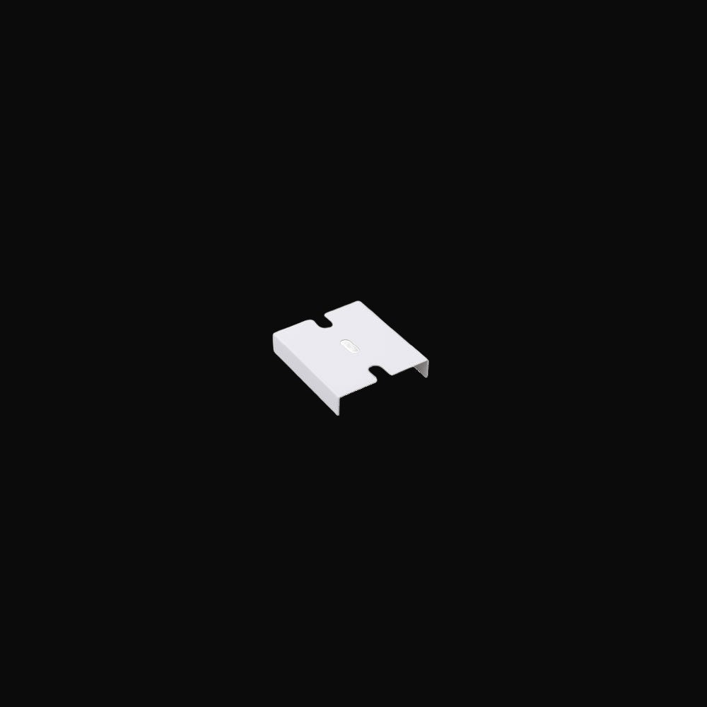 Support central pour joindre des luminaires linéaires industriels en surface