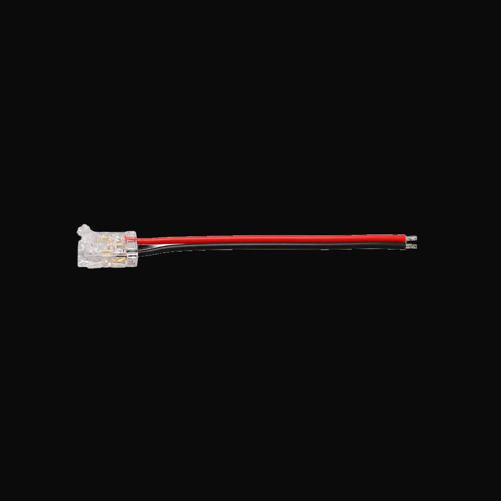 Accessoire ruban COB – connecteur fil à ruban 8 mm