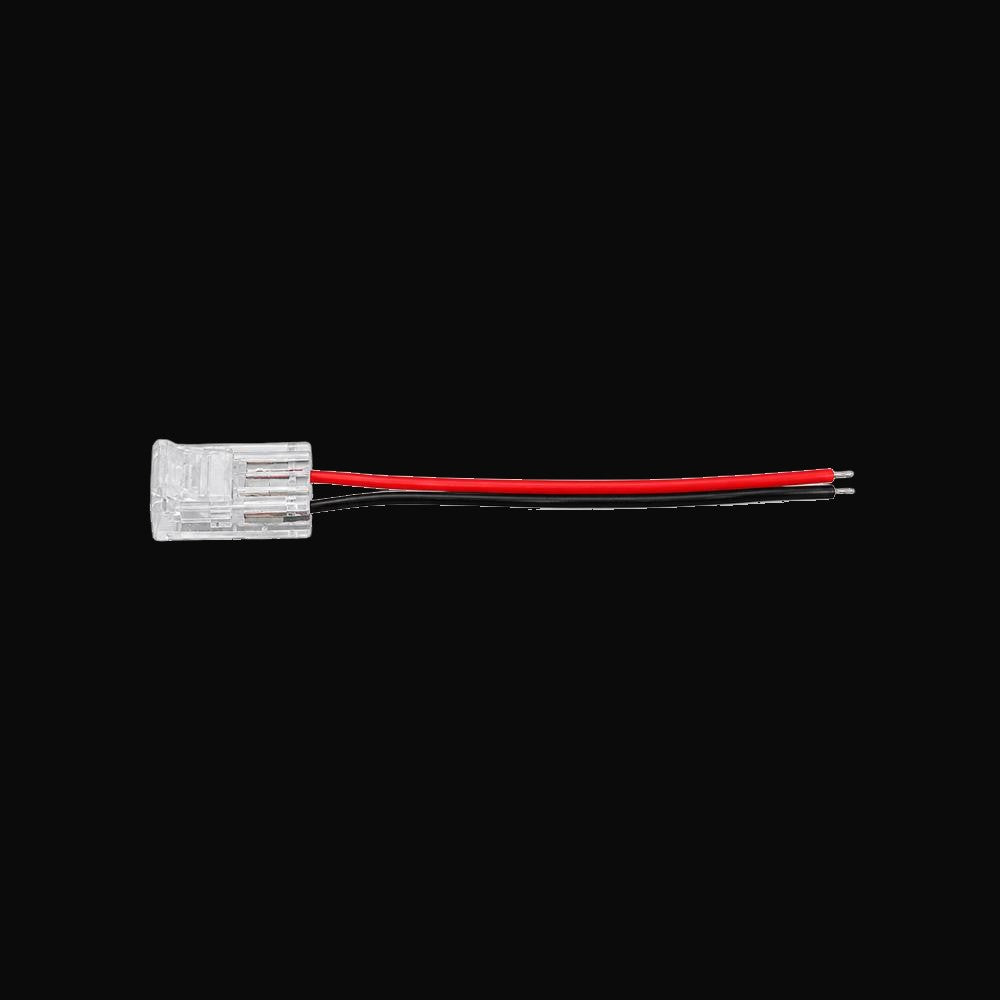 Accessoire ruban COB – connecteur fil à ruban 8 mm IP65
