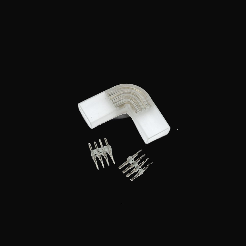 Accessoire ruban haute tension 5050 RGB – connecteur en L sans fil