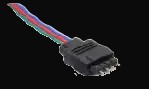 Accessoire RGBW – connecteur mâle 5 broches avec fil