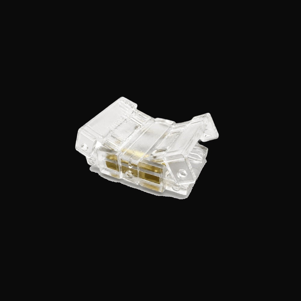 Connecteur ruban COB, 3 broches, pour ruban blanc ajustable 10 mm, 3 A max
