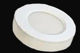 Rondelle DEL 3 W, 24 V c.c., 3CCT, 220 lm, IRC>80, gradable, anneau et boîtier d'aluminium, découpe 69x15,5, noir mat, cETL
