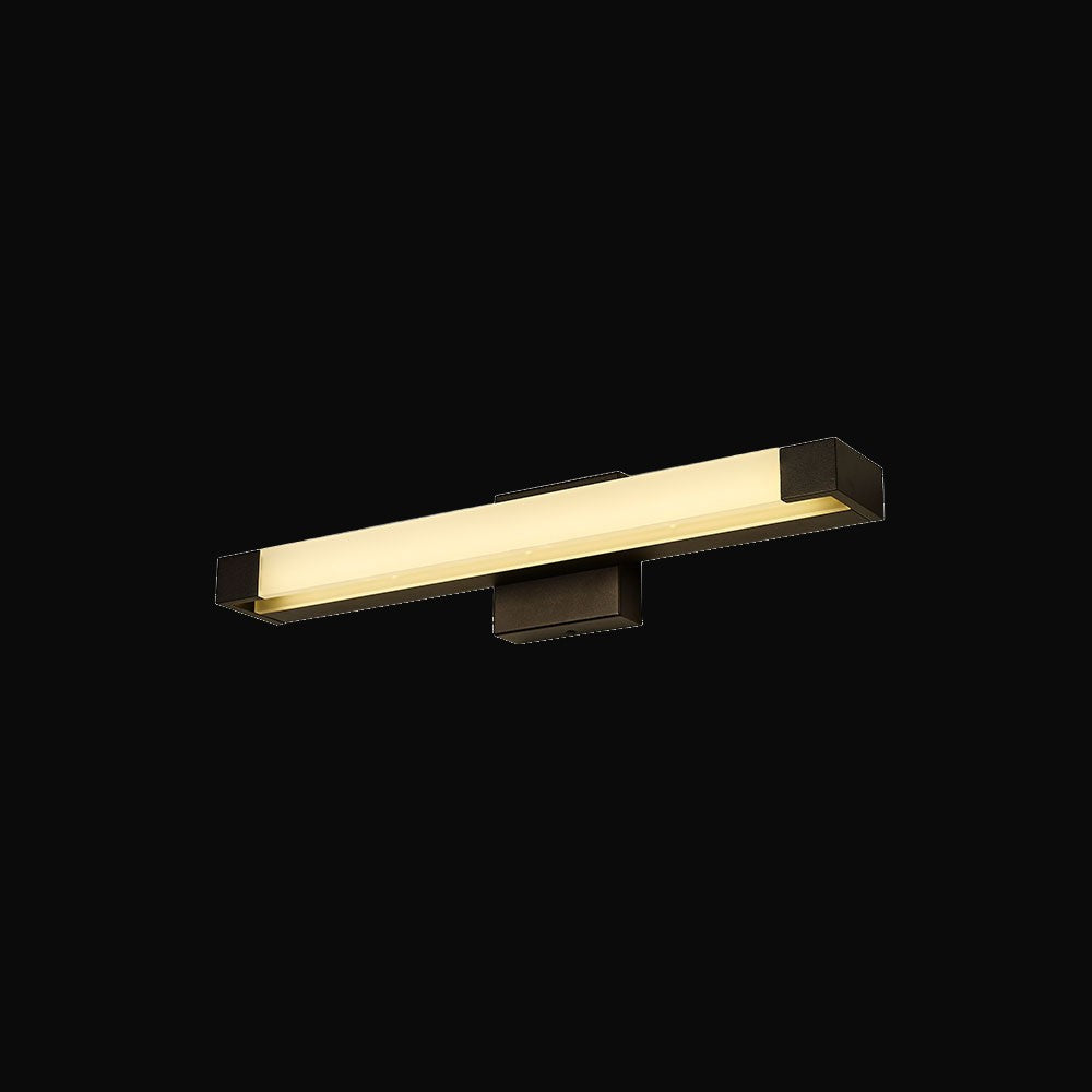 Applique de salle de bain 1375M, 22,44 po, 20 W, 5CCT, puce DEL Osram, emplacement humide, noir