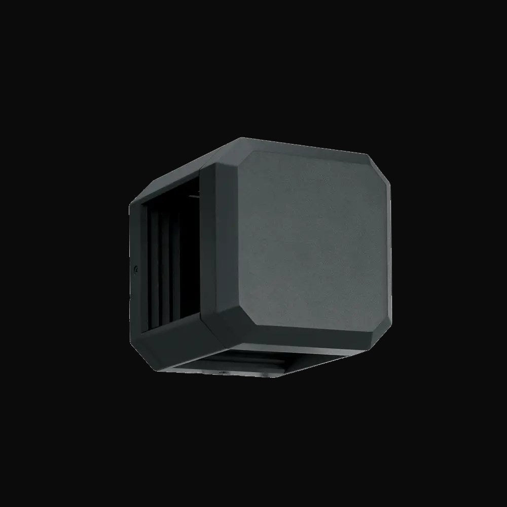 Luminaire extérieur DEL 110-240 V, 13 W, puces Osram, aluminium moulé et PC, 515 lm, 335°, 3000K, IP65 – garantie 3 ans