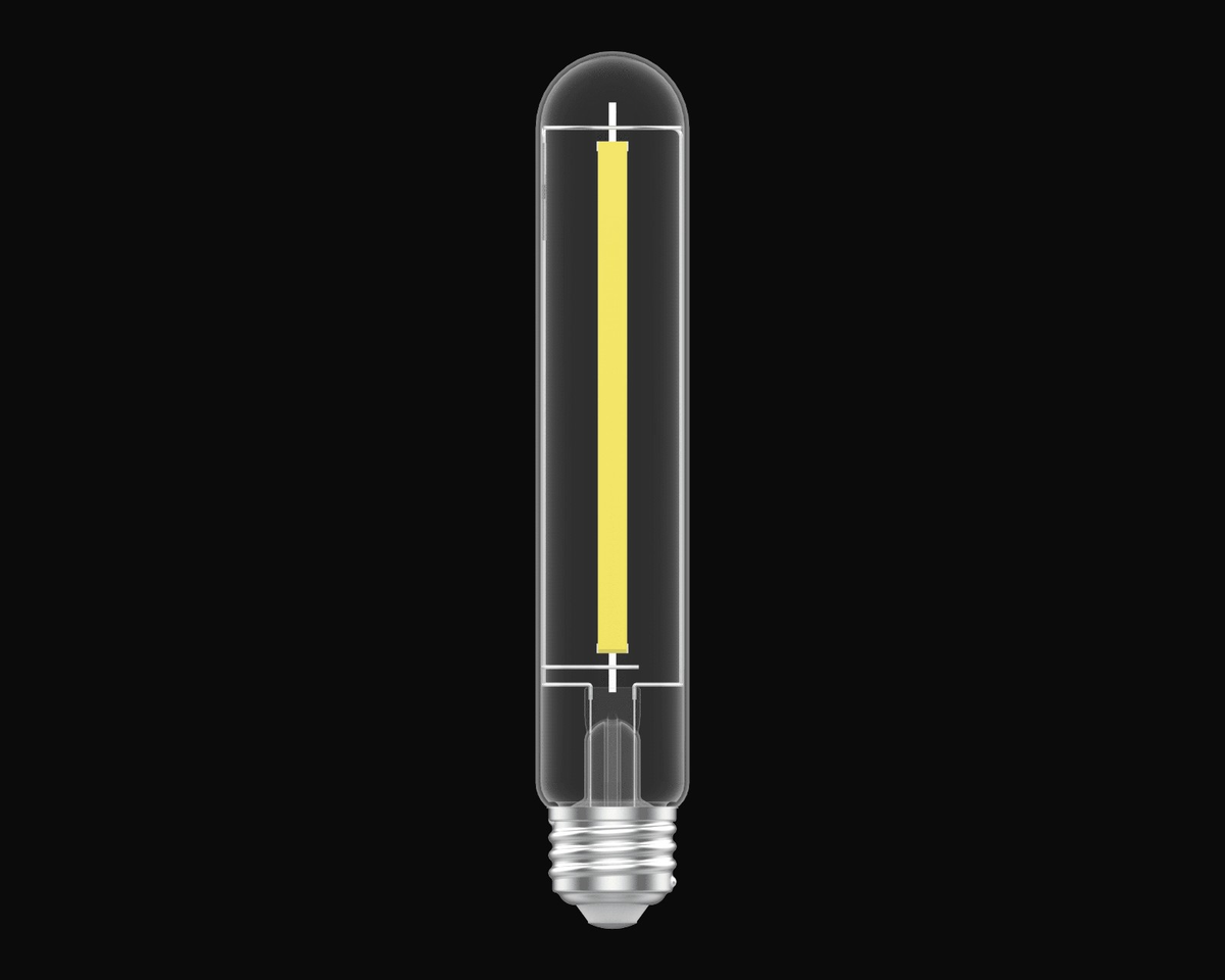 Ampoule T10 grande à filament 9 W – VO-FT10LW9-26-30-D VO-FT10LW9-26-40-D VO-FT10LW9-26-50-D