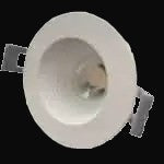 Panneau encastré mince 2 po 3CCT rond ajustable – vue 3