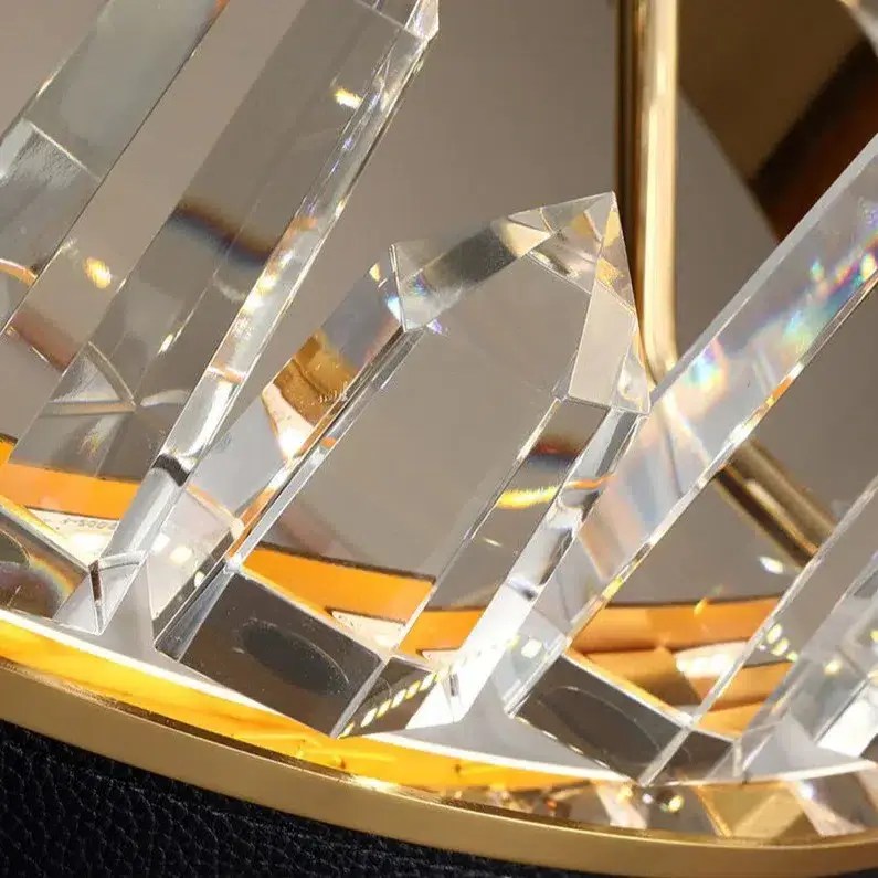 Lustre de salle à manger Villa en cristal – vue 3