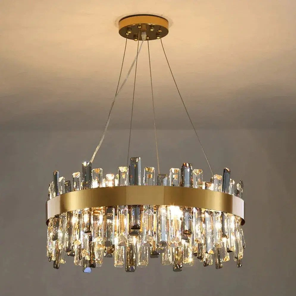 Lustre moderne Asti en cristal – vue 3