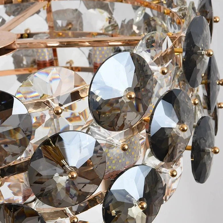 Lustre de salle à manger Monte en cristal – vue 2