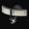 Luminaire de sécurité à détecteur de mouvement, 120 V, 2 x 12 W, 4000K – vue 2