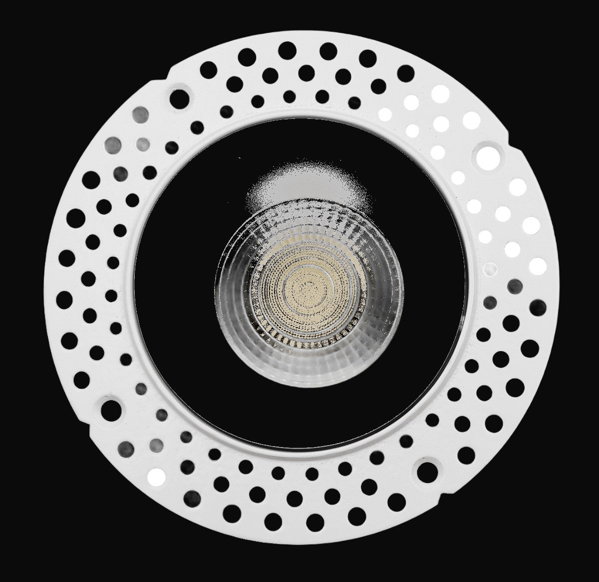 Encastré sans cadrage 3 po 12 W VO-TL3W12-120-D (blanc ou noir)