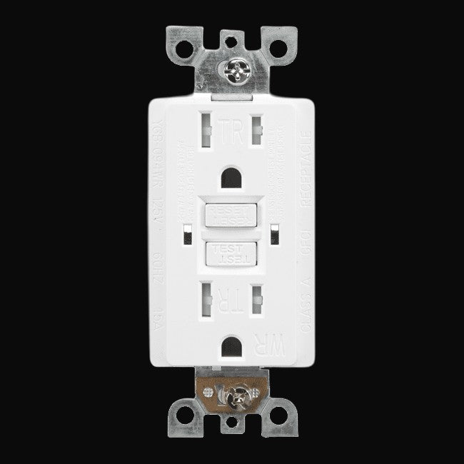 Prise DDFT résistante aux intempéries YGB-094WR (blanc ou noir)
