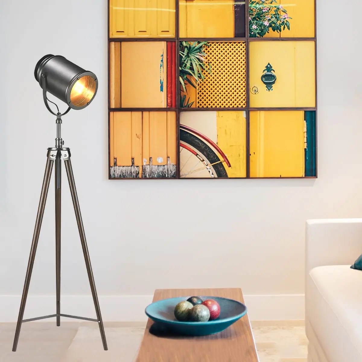 Lampadaire style photographe Taylor – vue 3