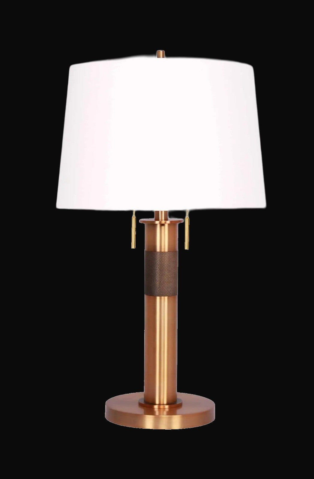 Lampe de table 26,5 po, laiton bruni