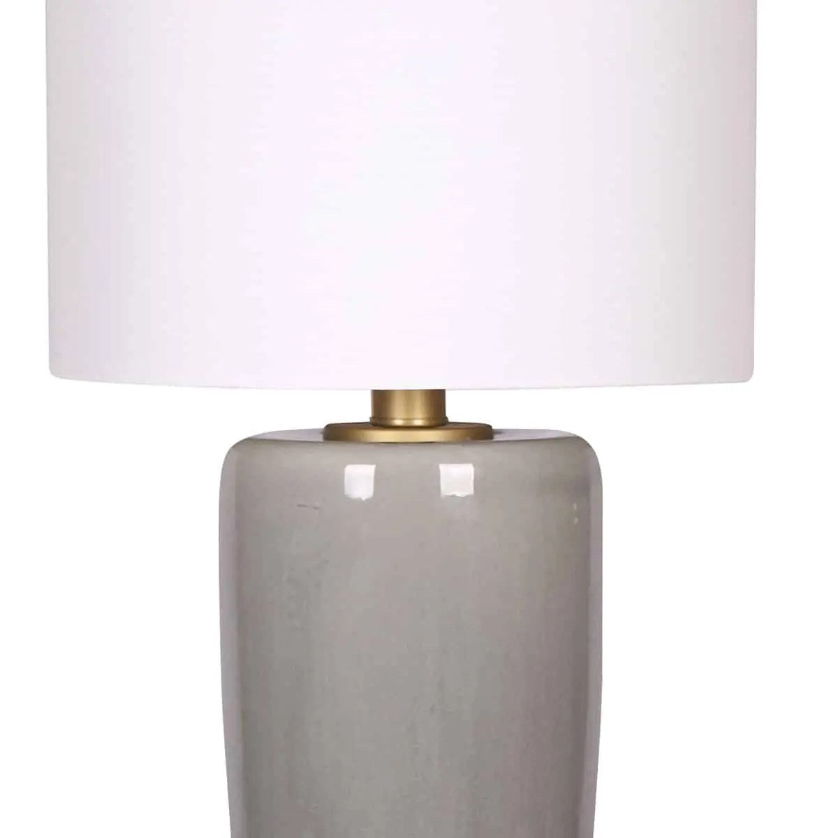 Lampe de table 26,75 po, gris et or – vue 2