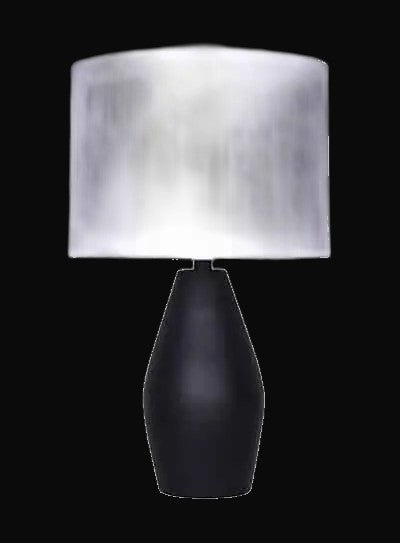 Lampes de table 24 po H, noir mat