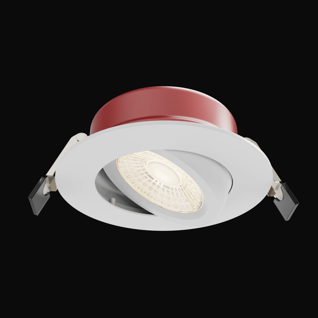 Encastré orientable mince/étanche 4 po 10 W – VO-GRP4W10-120-60-D / WH