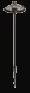 Luminaire de jardin 3CCT 520 lm 8 W avec piquet