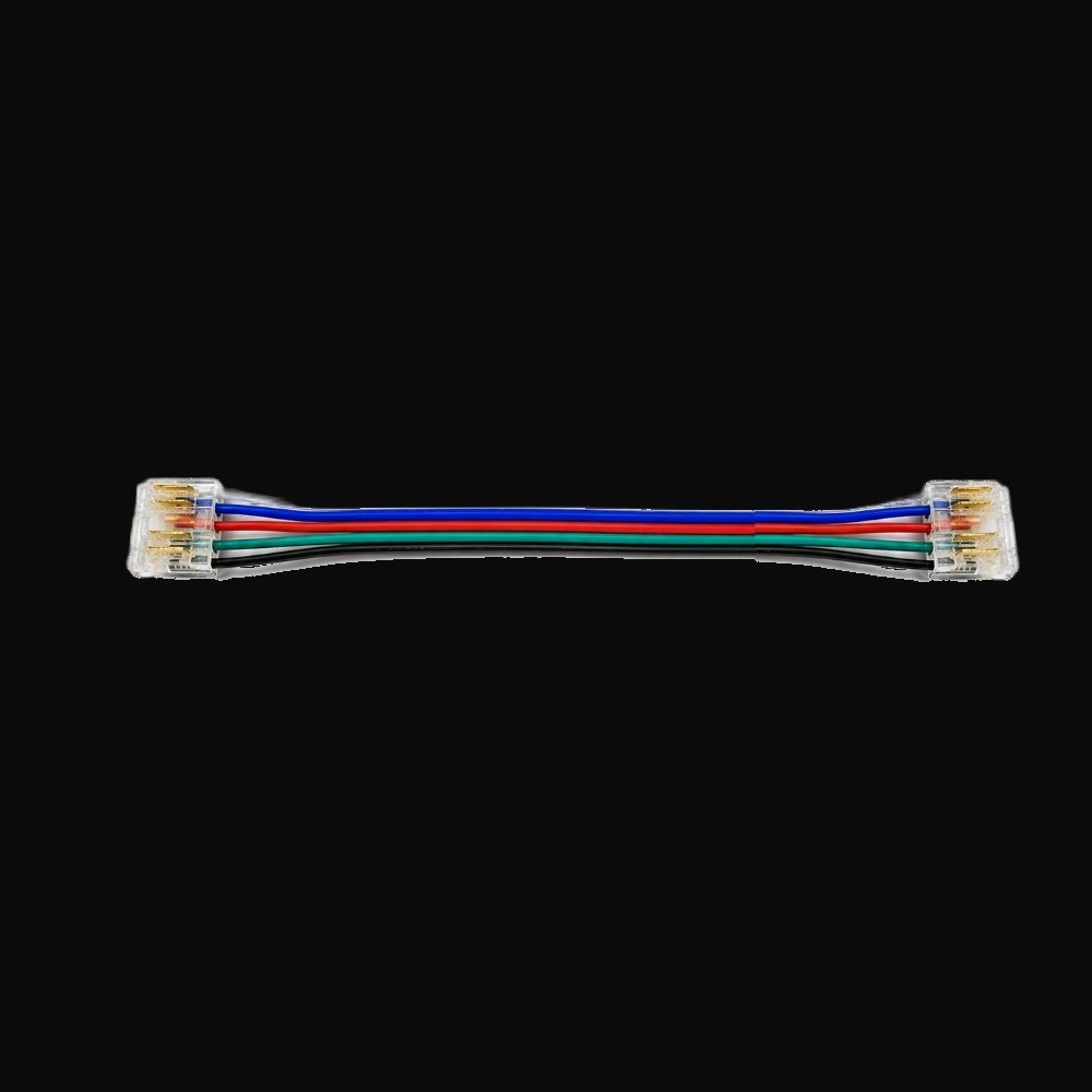 Accessoire ruban COB RGBW – connecteur fil à ruban 12 mm