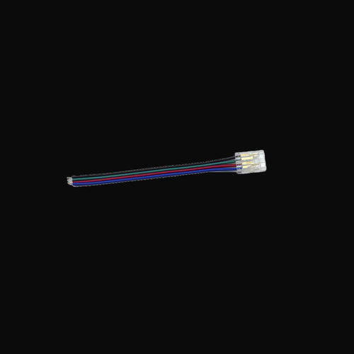 Accessoire ruban COB RGB – connecteur fil à ruban 10 mm