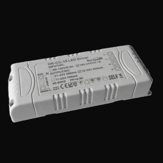 Pilote gradable triac 24 V c.c., charge max. 12 W
