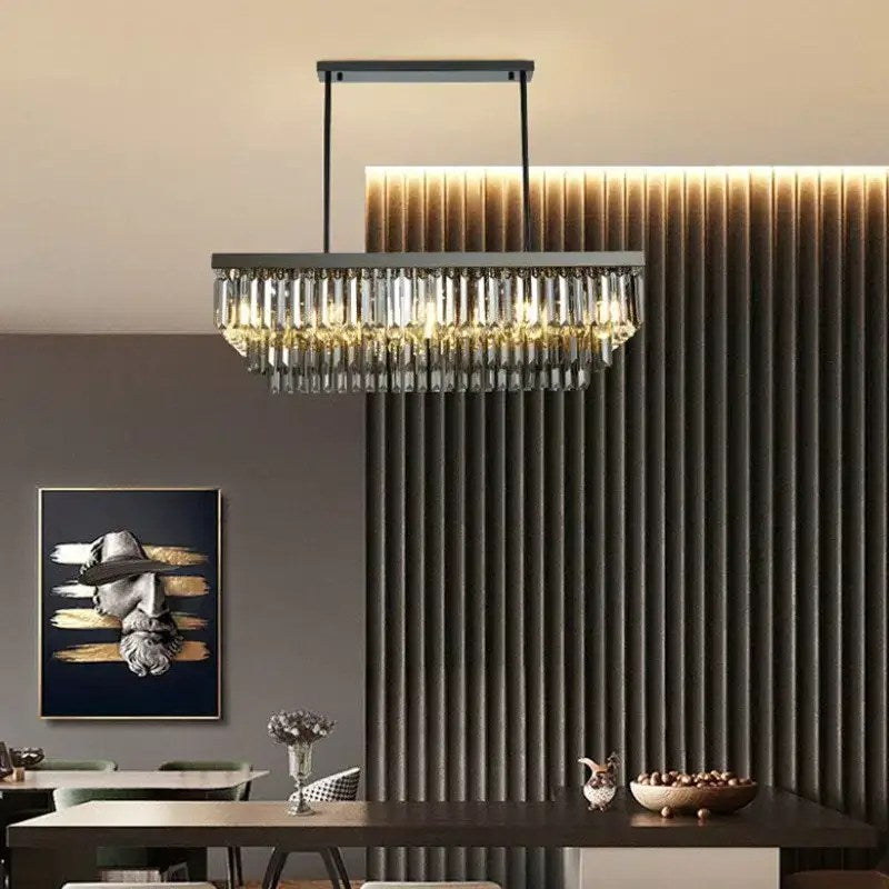 Lustre de salle à manger Meridien en cristal – vue 2