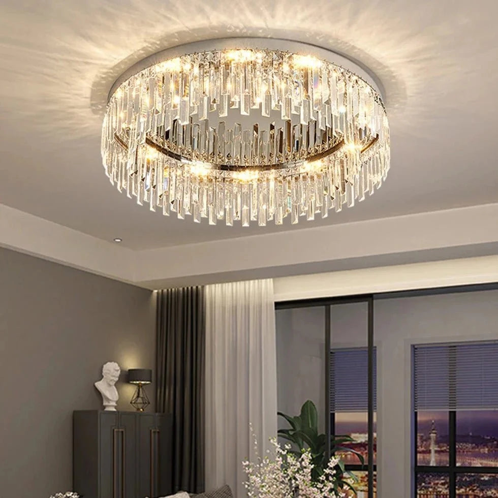 Plafonnier Gio en cristal transparent – vue 4