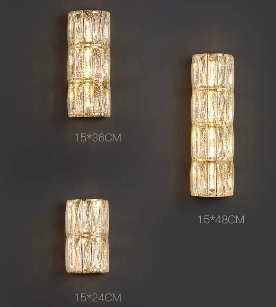 Applique Bacci en cristal – vue 2