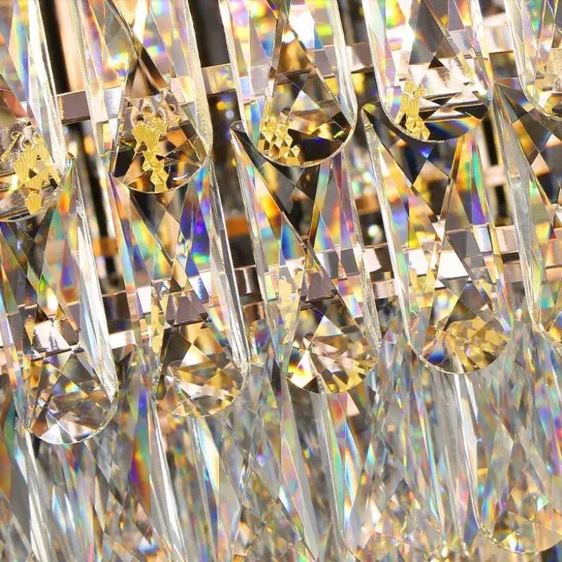 Lustre de salle à manger Venice en cristal – vue 3