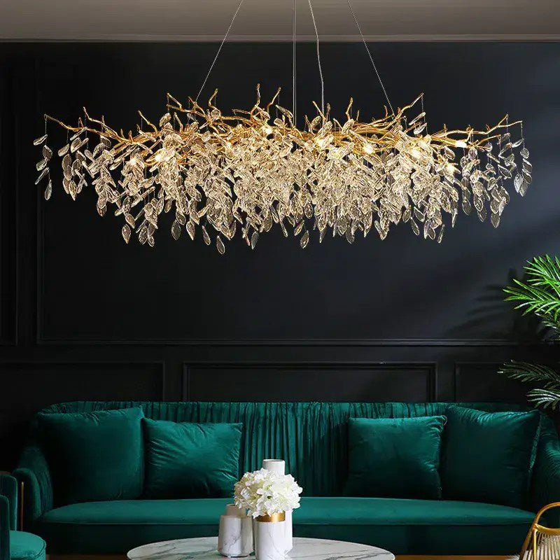 Lustre en cristal collection Albero – vue 2