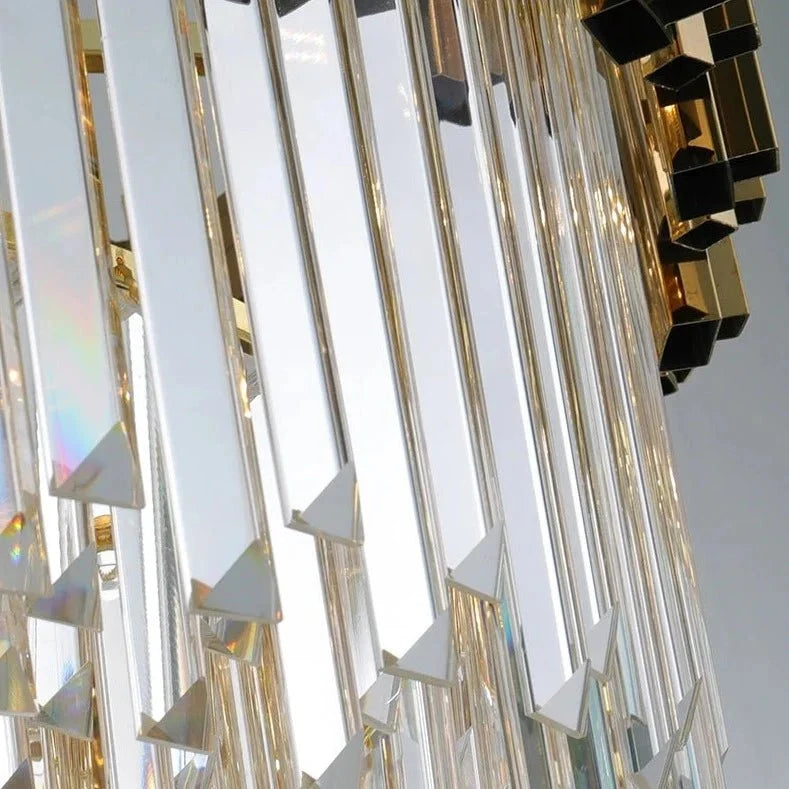 Lustre étagé Gio en cristal – vue 4