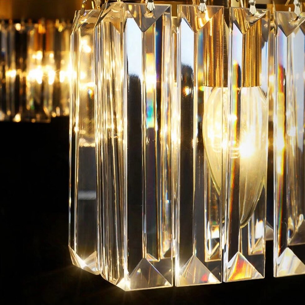 Lustre moderne Gio 32 po en cristal – vue 4