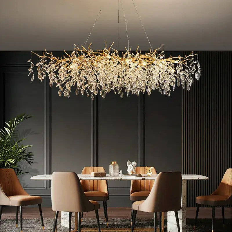 Lustre en cristal collection Albero