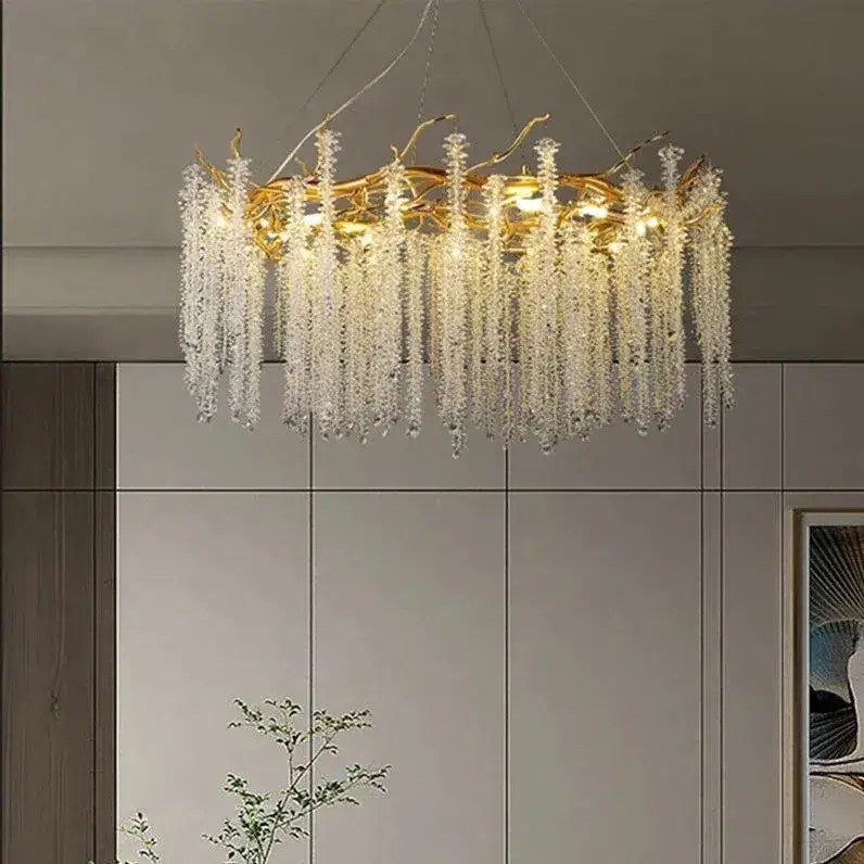 Lustre Albero en cristal par Morsale – vue 3