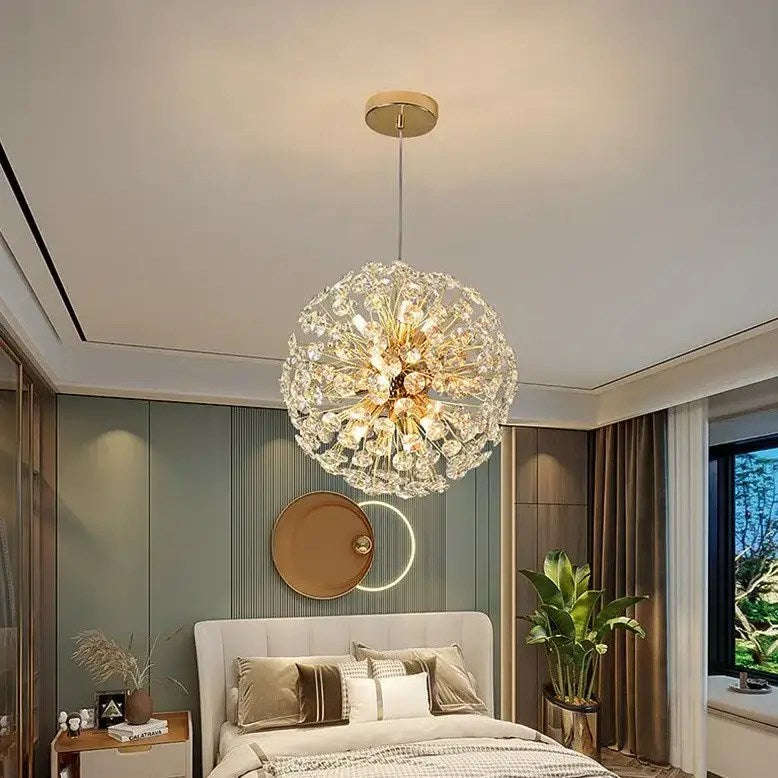 Lustre moderne Liano pissenlit en cristal – vue 2