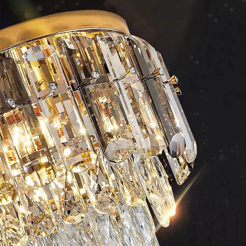 Plafonnier Giano en cristal – vue 2