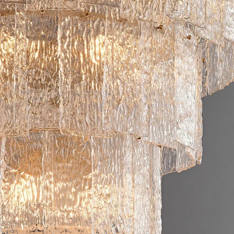 Plafonnier moderne Retford en verre teinté – vue 3