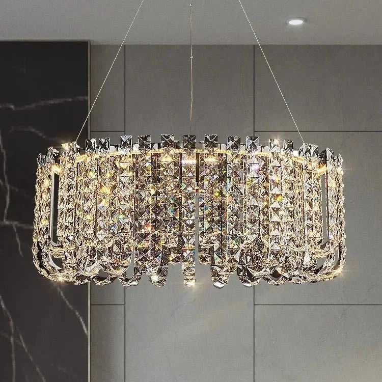 Lustre Bacci en perles de cristal