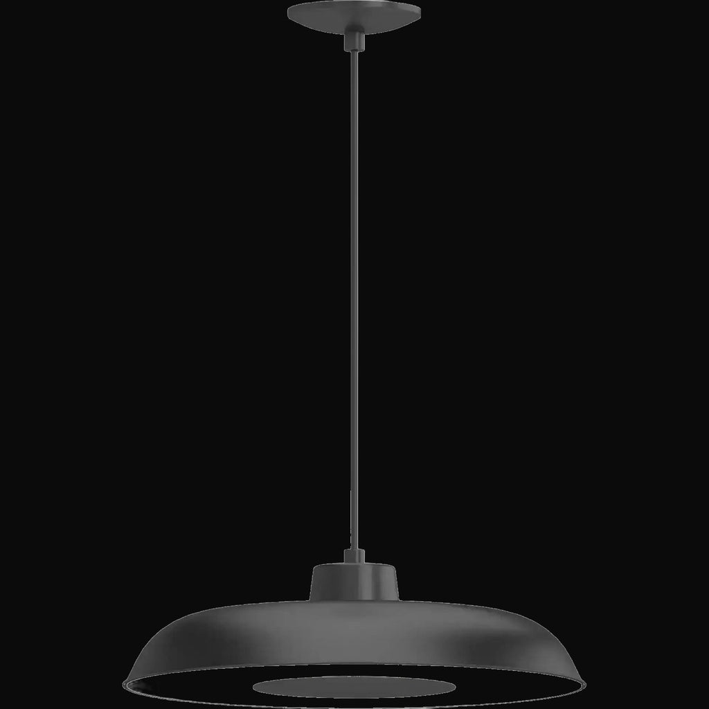 Luminaire intérieur V2128-5 1 lumière DEL intégrée, noir