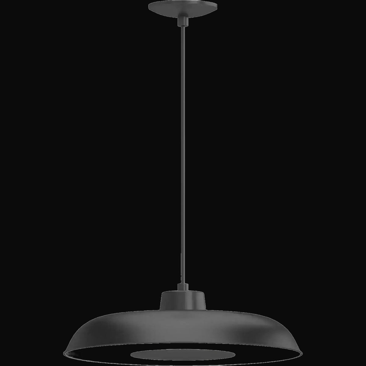 Luminaire intérieur V2128-5 1 lumière DEL intégrée, noir
