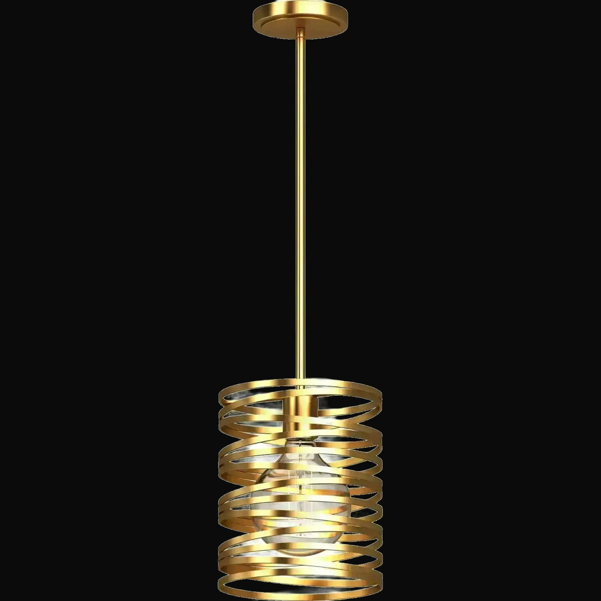 Luminaire intérieur V2131-90 1 lumière, or antique