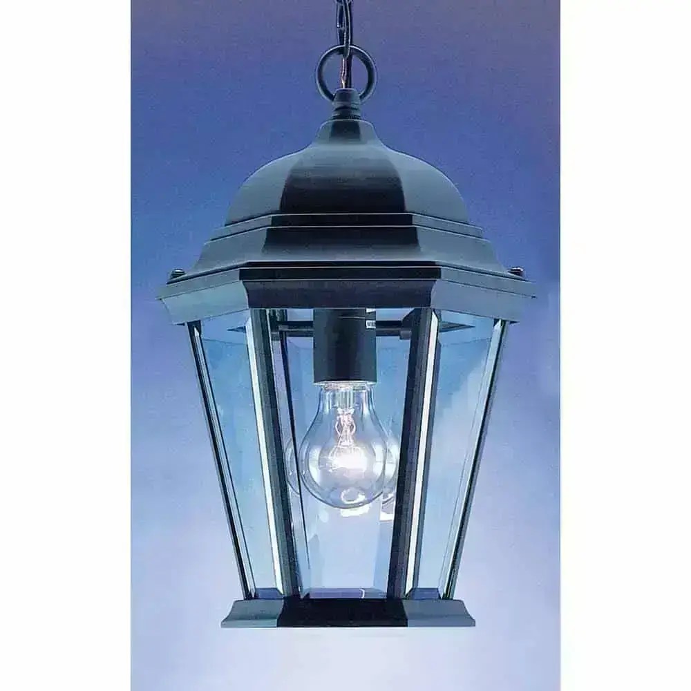 Suspension extérieure V8222-5 1 lumière, noire