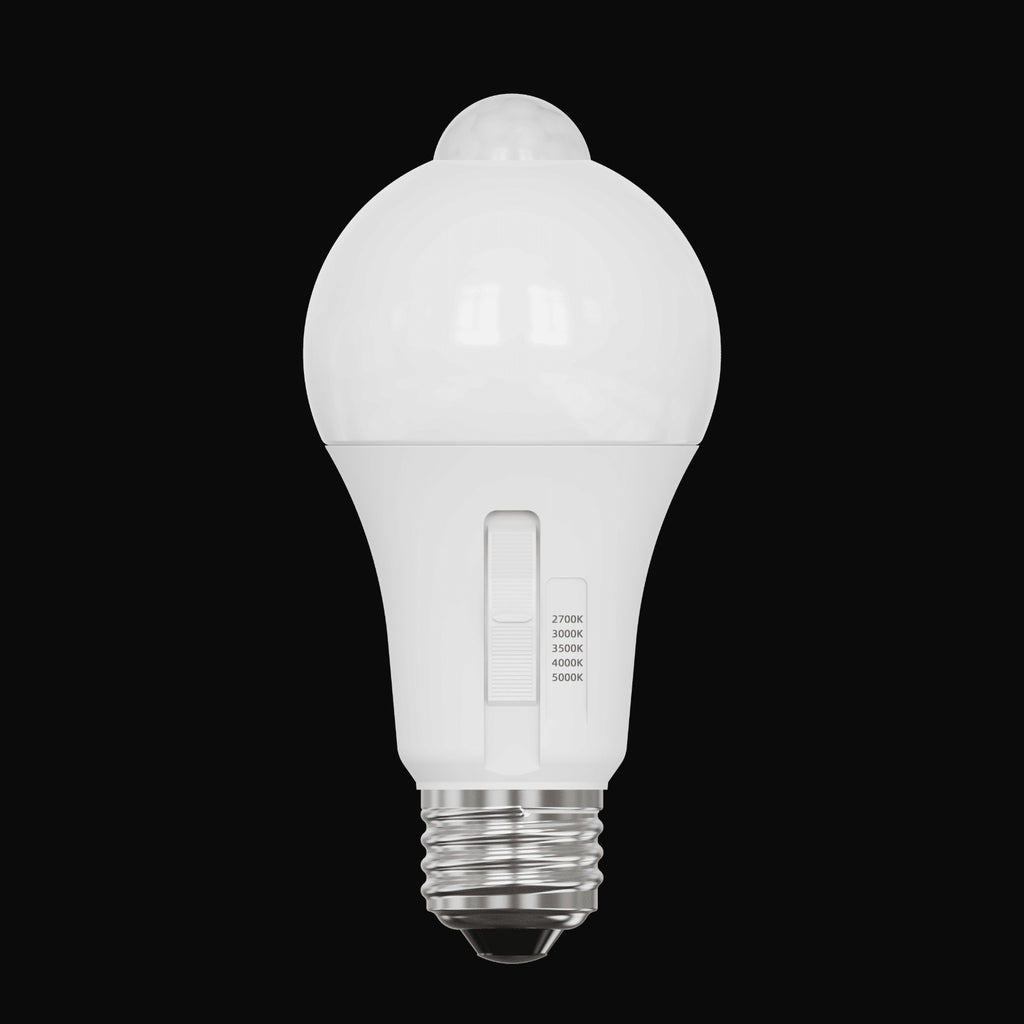 Ampoule A19 10 W avec détecteur PIR – VO-A19W10-120-5Way-D-PIR
