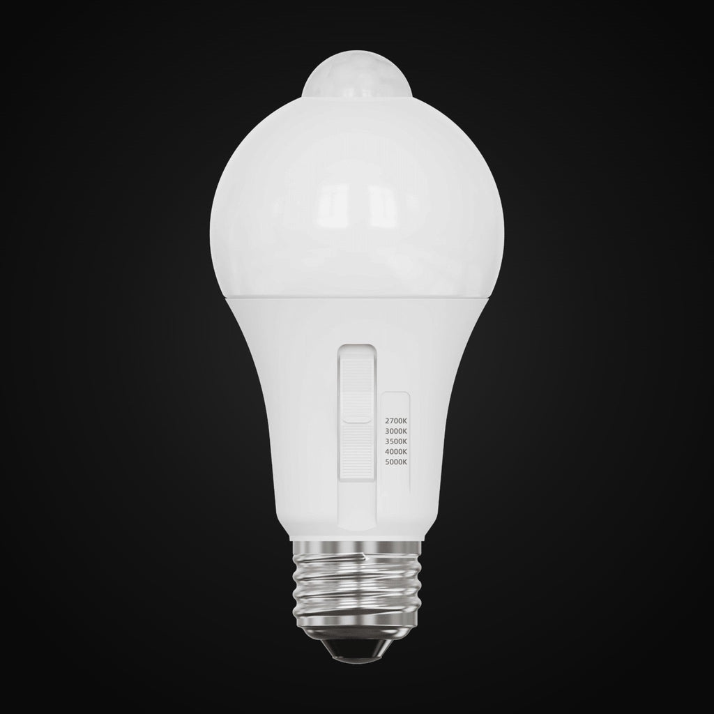 Ampoule A19 10 W avec détecteur PIR – VO-A19W10-120-5Way-D-PIR